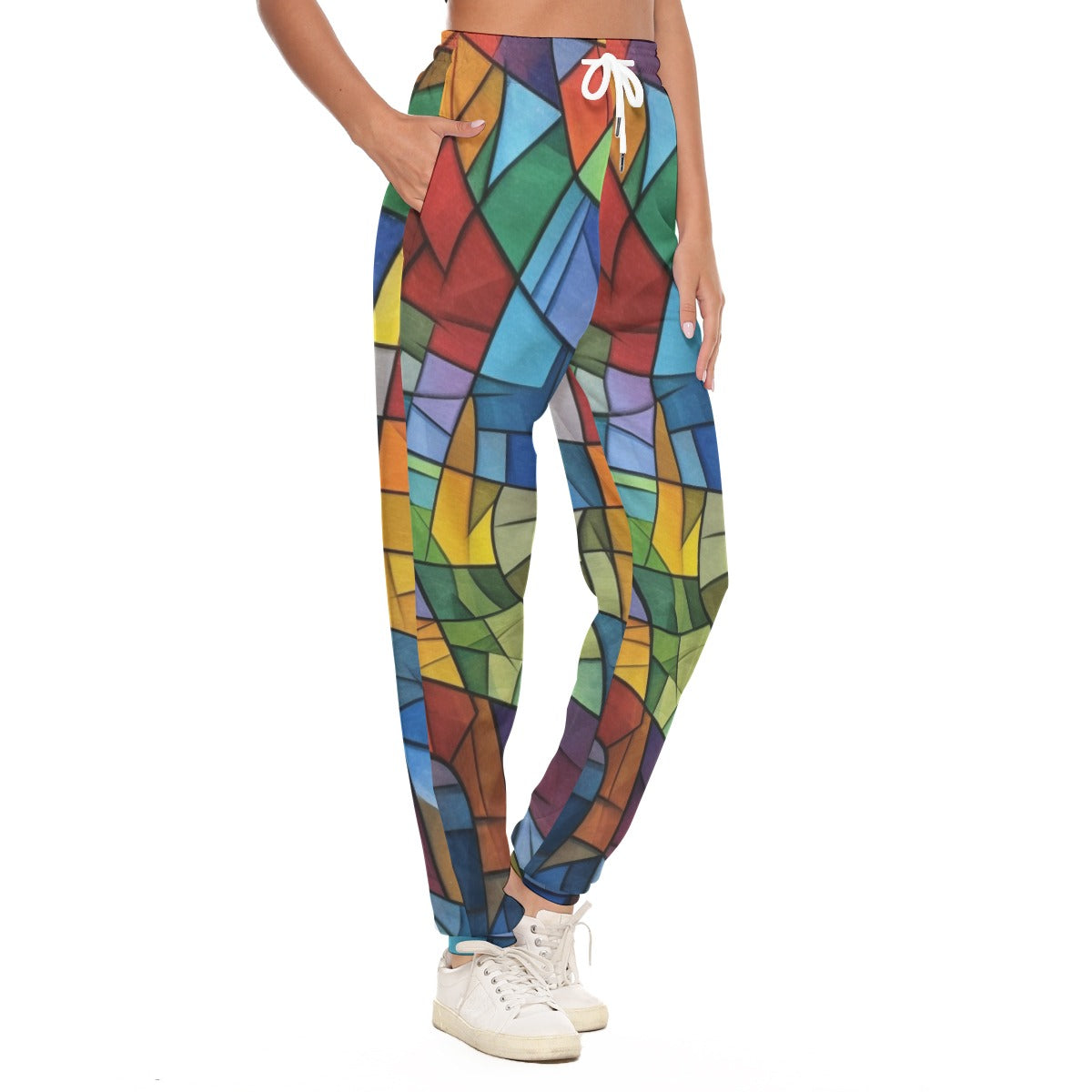 Stained-Glass Women's Casual Pants