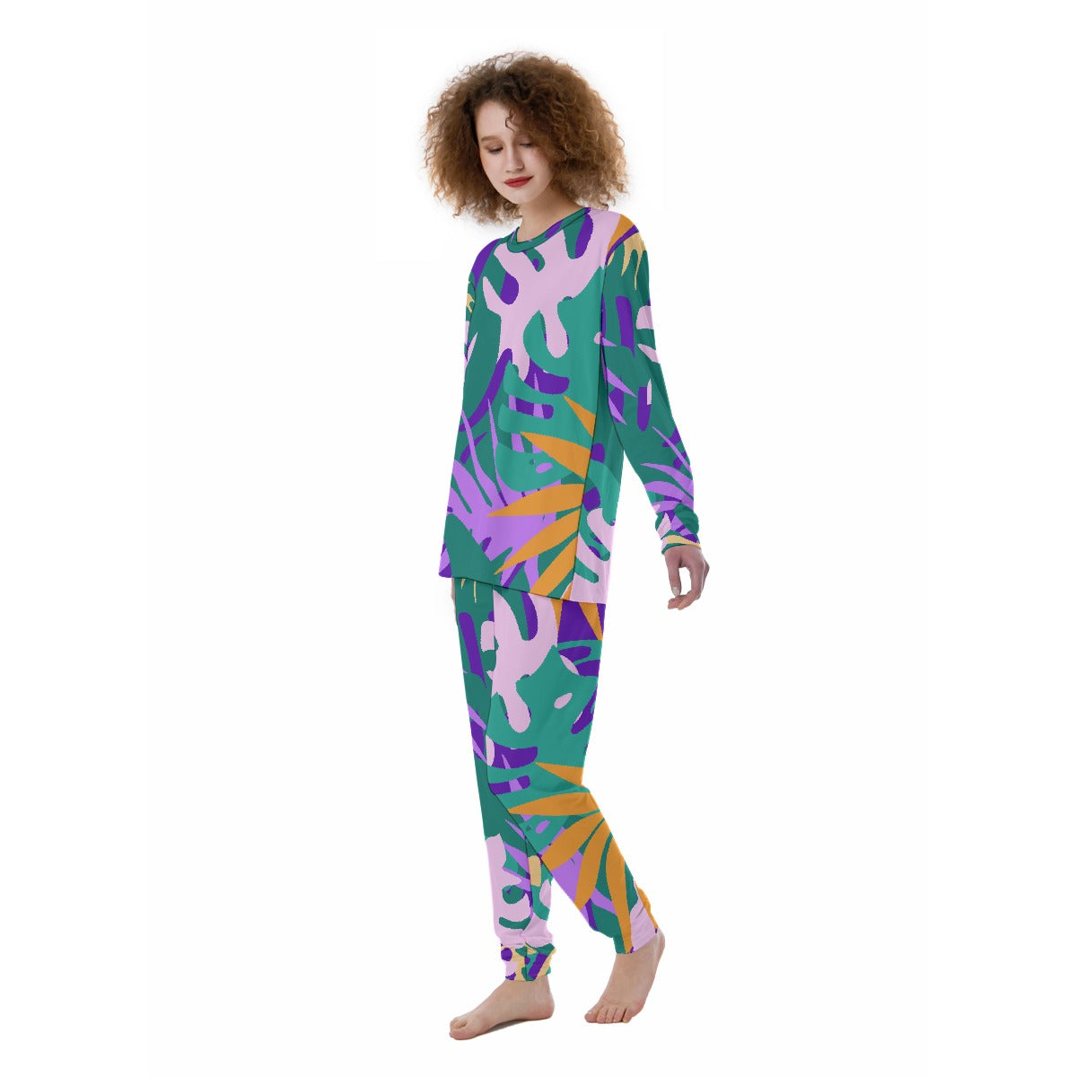 Pastel-Jungle Women's Pajamas