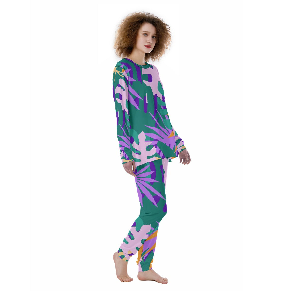 Pastel-Jungle Women's Pajamas