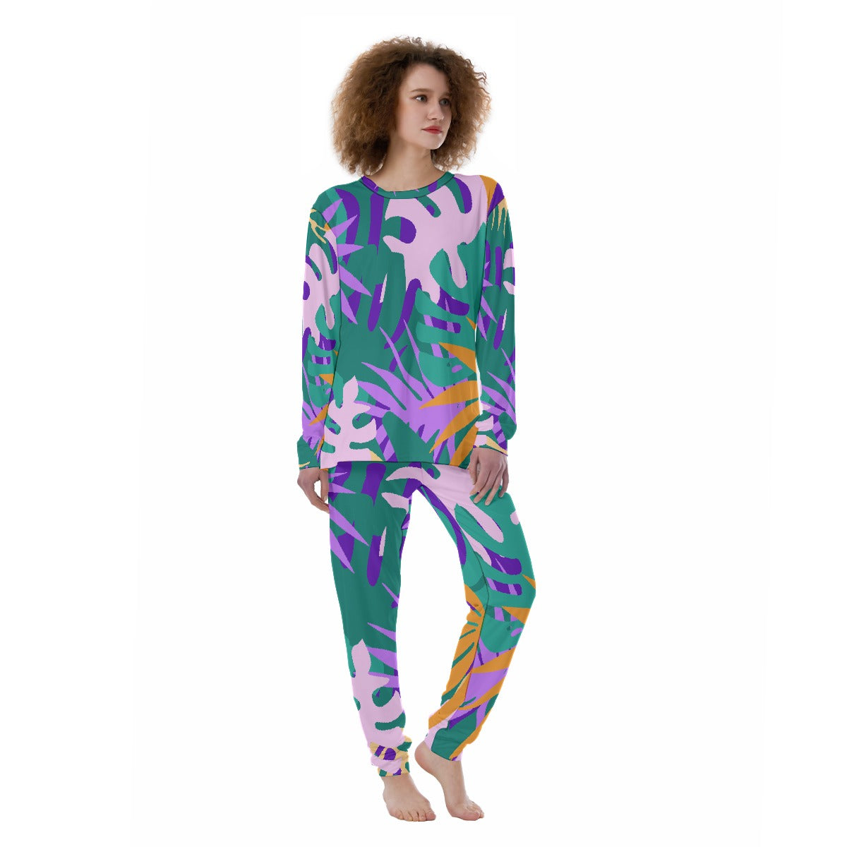 Pastel-Jungle Women's Pajamas