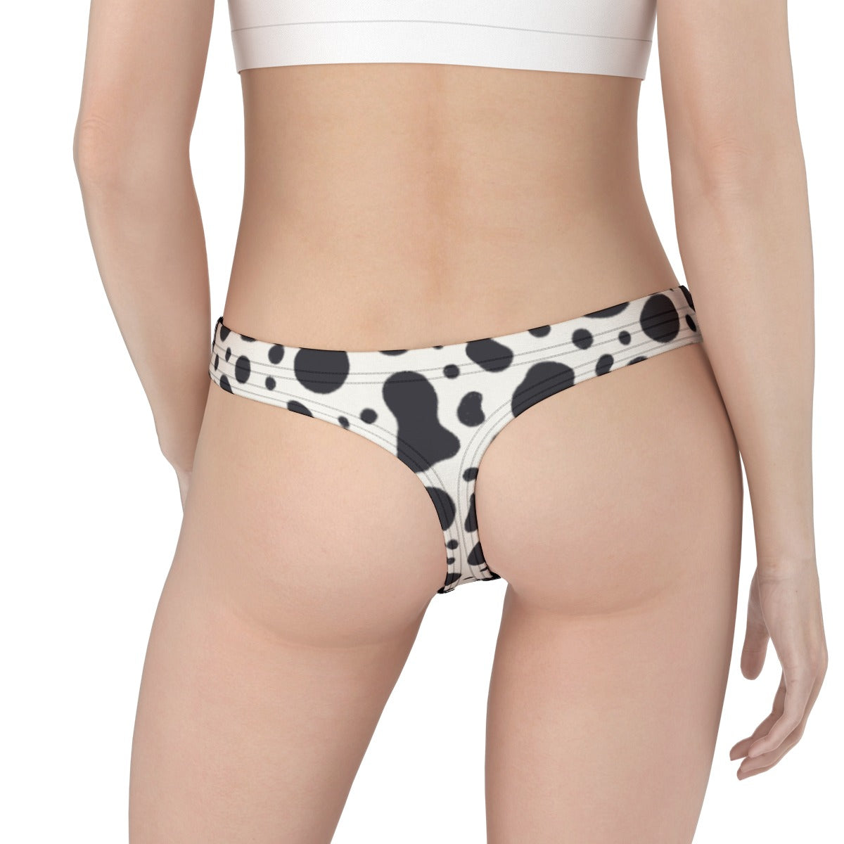 Dalmatian Woman's Thong Underwear