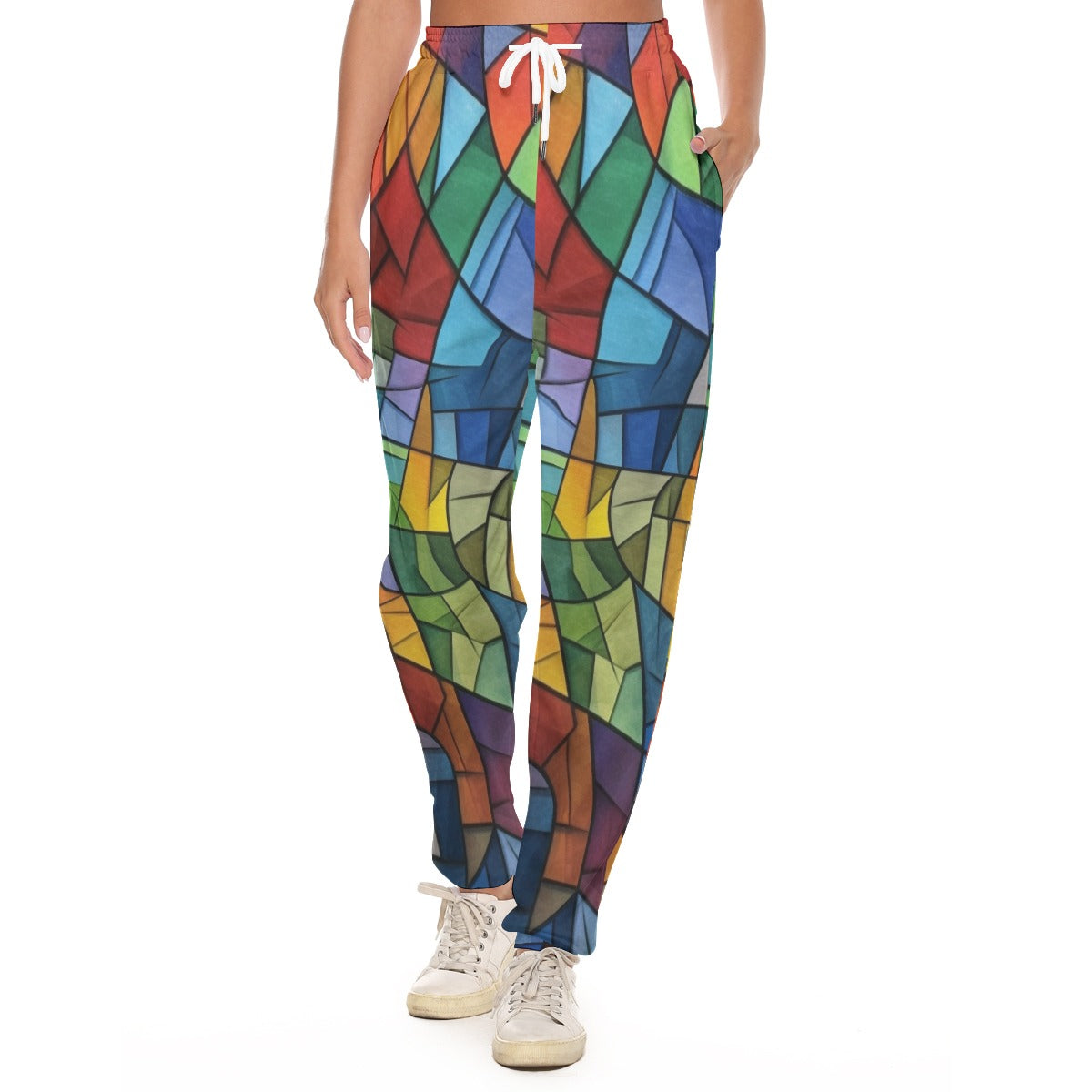 Stained-Glass Women's Casual Pants