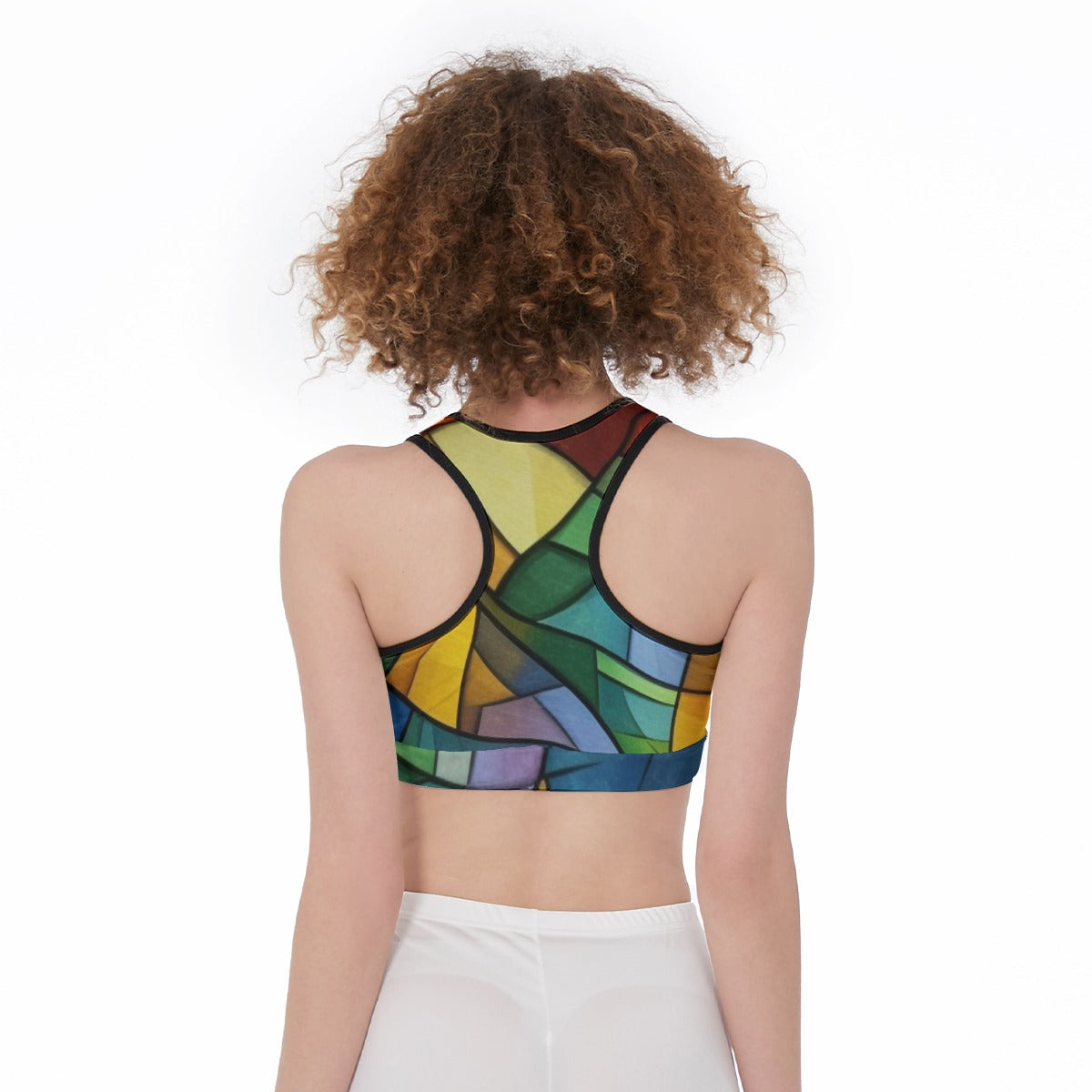 Stained-Glass Sports Bra