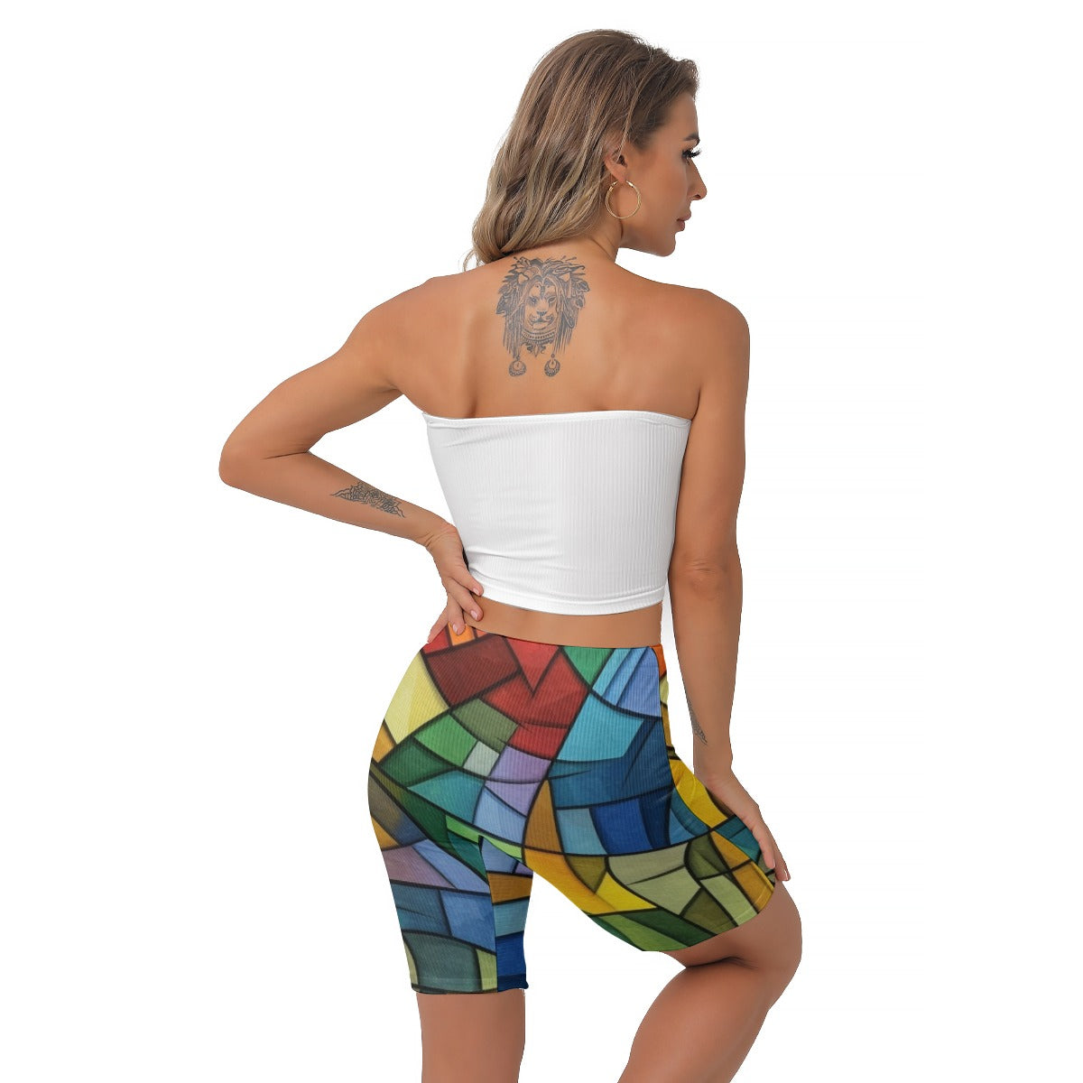 Stained-Glass Women's Shorts